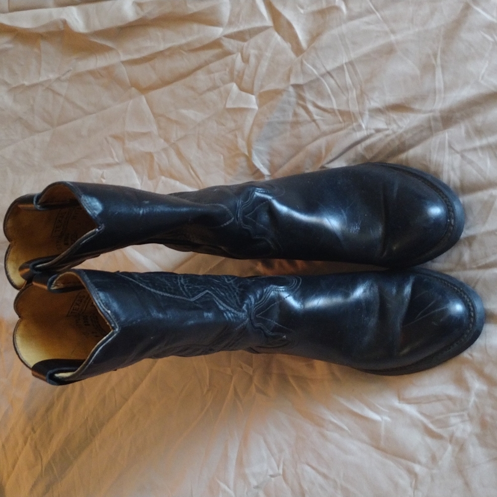 Black Cowboy boots Size 9D Unworn
